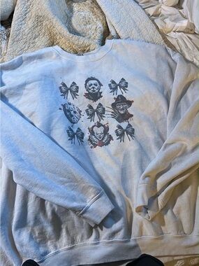 horror movie sweatshirt